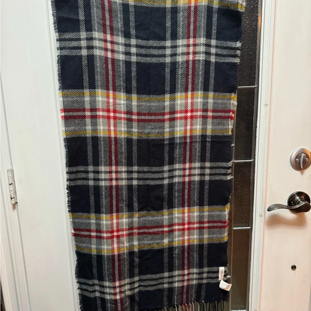 Goodfellow & Co. Plaid Fringe Scarf